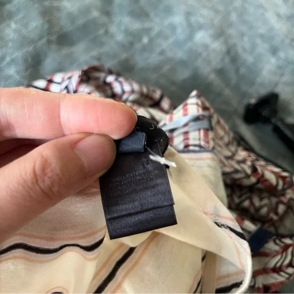 NWOT Marc By‎ Marc Jacobs Cream and Black Striped Mini Dress - Picture 6 of 7